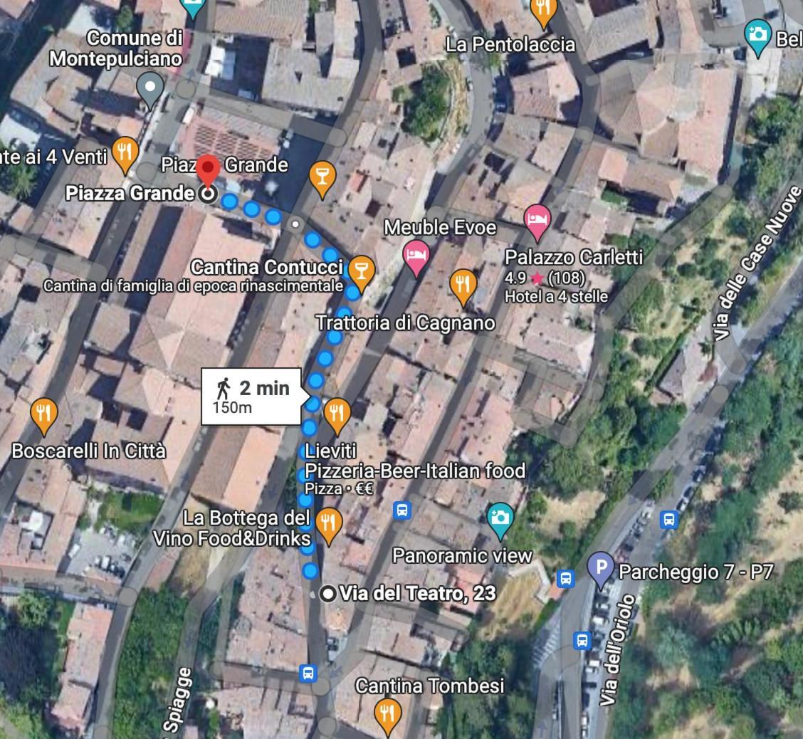 A Due Passi Da Piazza Grande Montepulciano Exterior photo